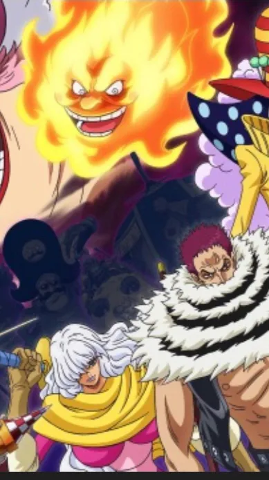 ai character: Big mom and kids background