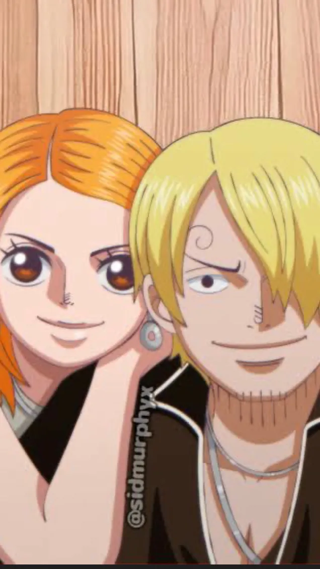 ai character: Sanji X Nami background