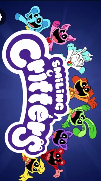 ai character: Smiling critters  background