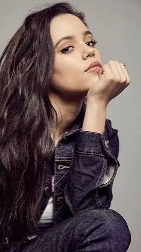 ai character: jenna Ortega  background