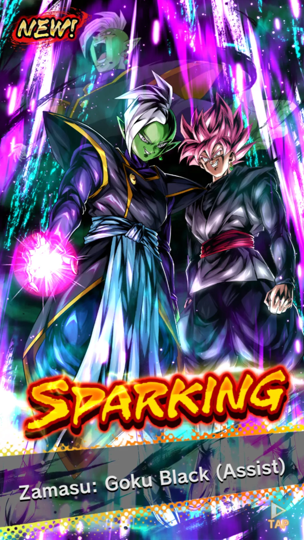 ai character: Zamasu, Goku Black background
