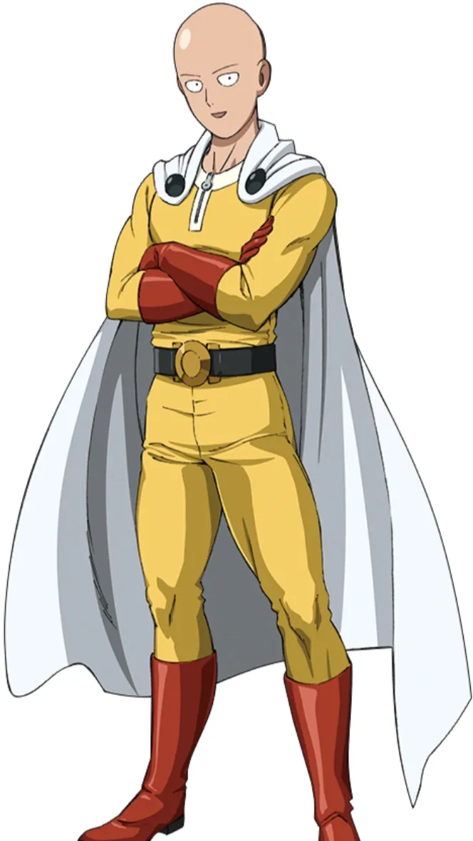 ai character: Saitama background