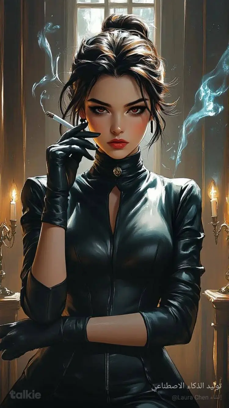 ai character: Cynthia good  background