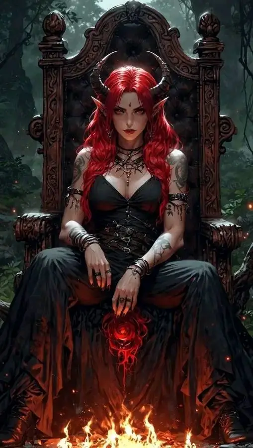 ai character: Lucifer background