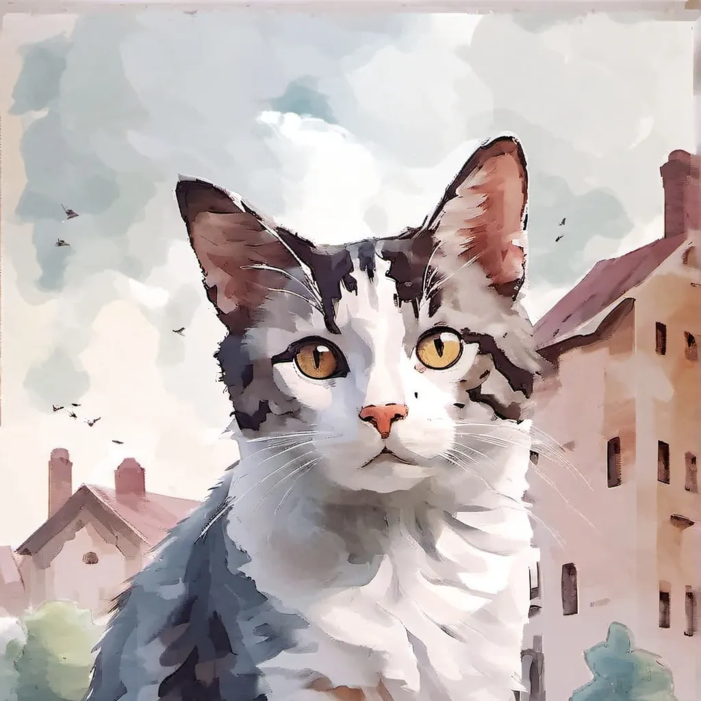 chat with ai character: The Tesco cat 2