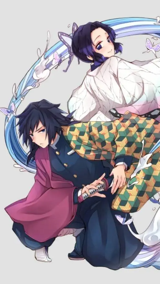 ai character: shinobu kochou background