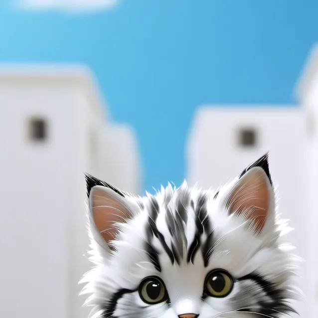chat with ai character: credit card cat