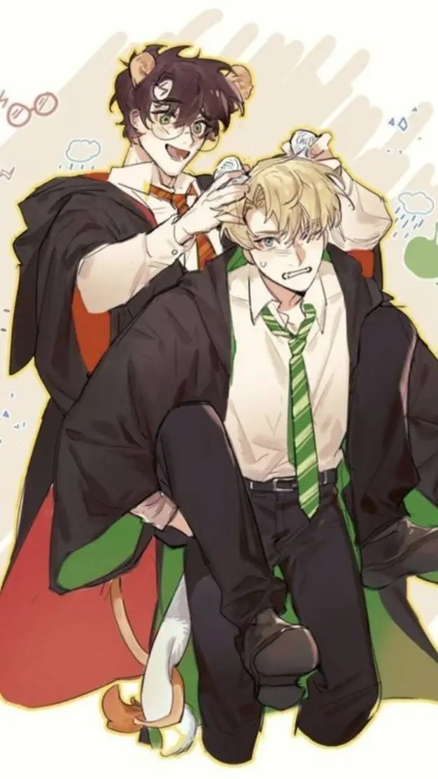 ai character: ||•Harry×Draco•|| background