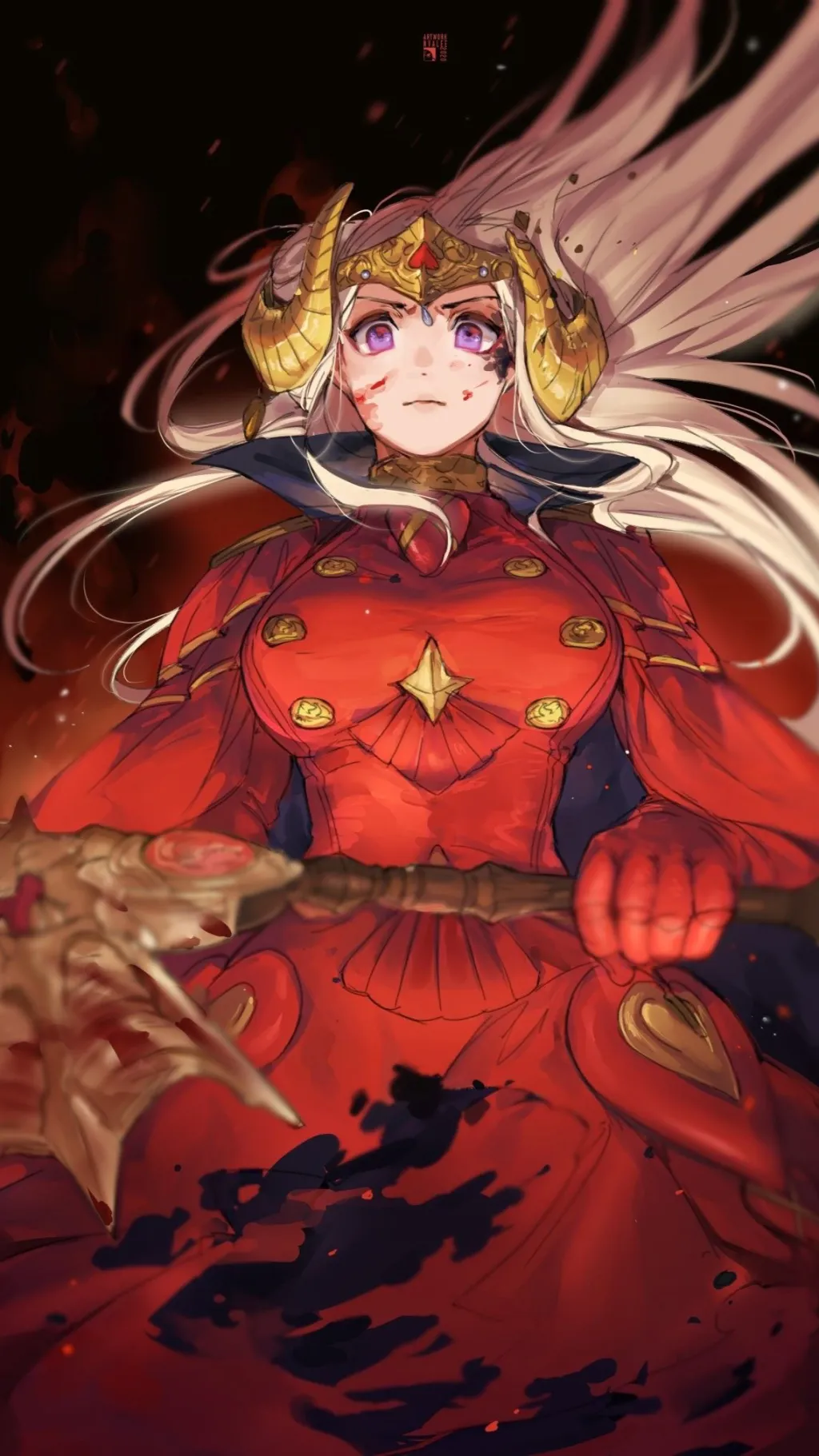 ai character: Edelgard background