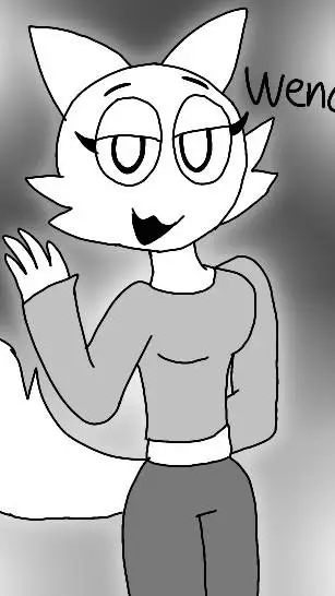 ai character: Wenda🤍 background