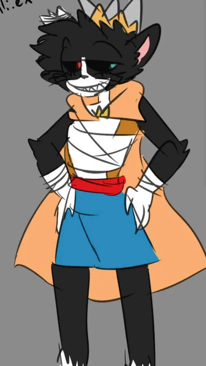 ai character: Trolli.Exe Gato🧡😺 background