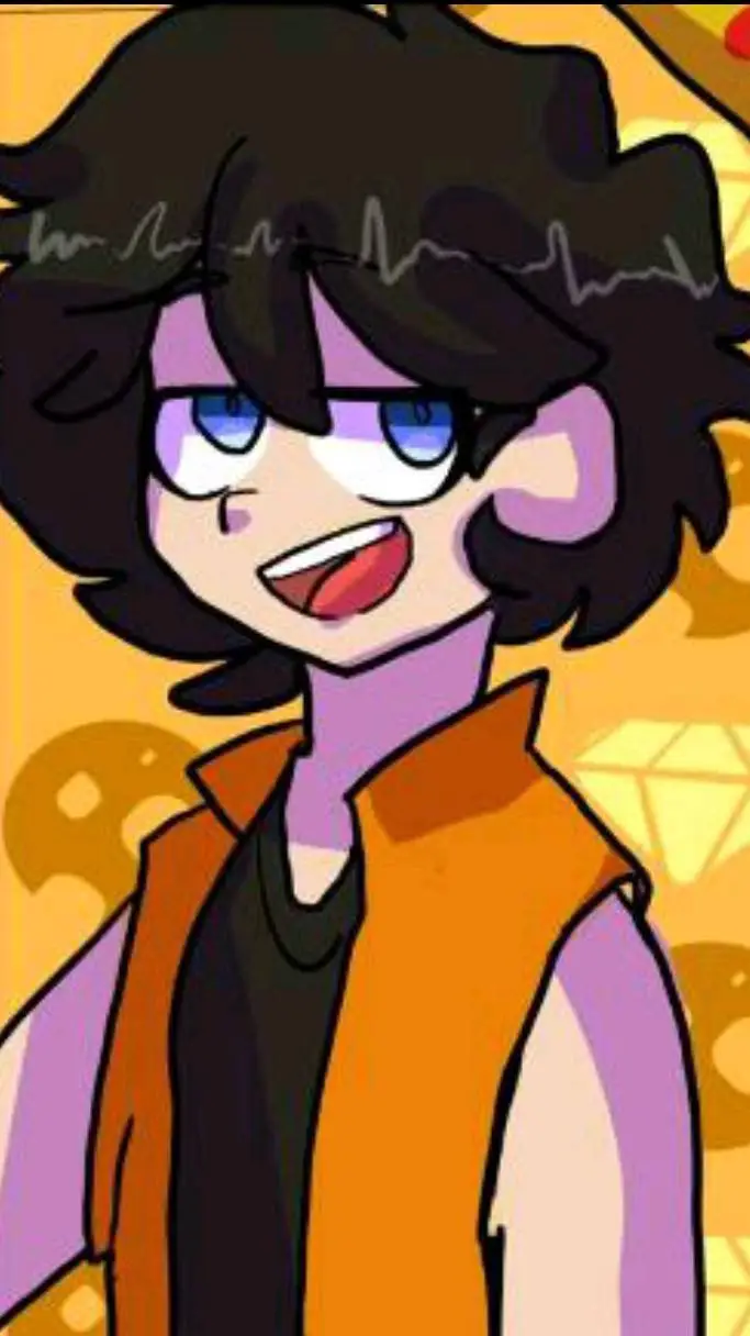 ai character: Trollino🧡😘👑☕ background