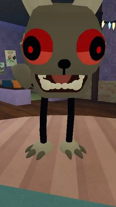 ai character: pebble background