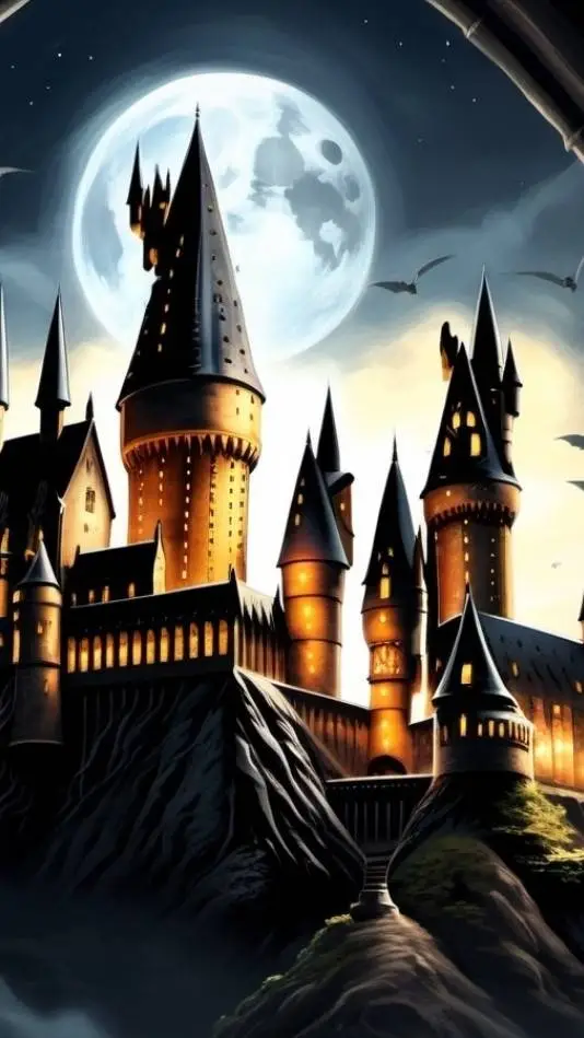 ai character: Hogwarts background
