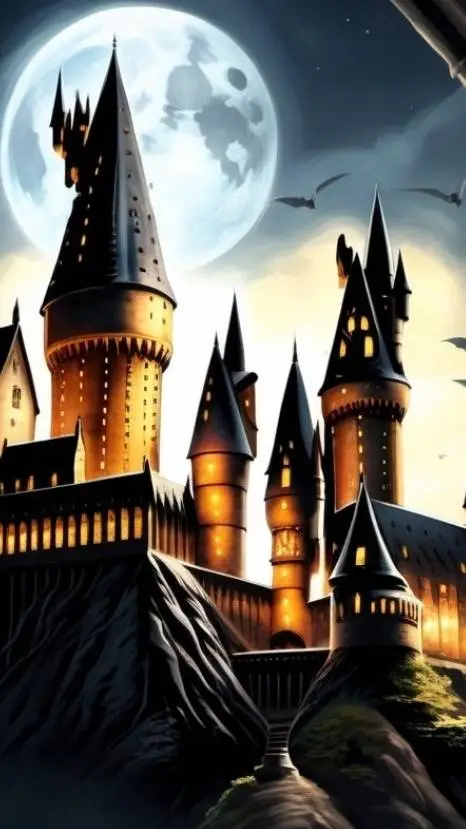 ai character: Hogwarts background