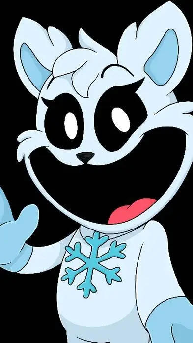 ai character: fox  flake  background