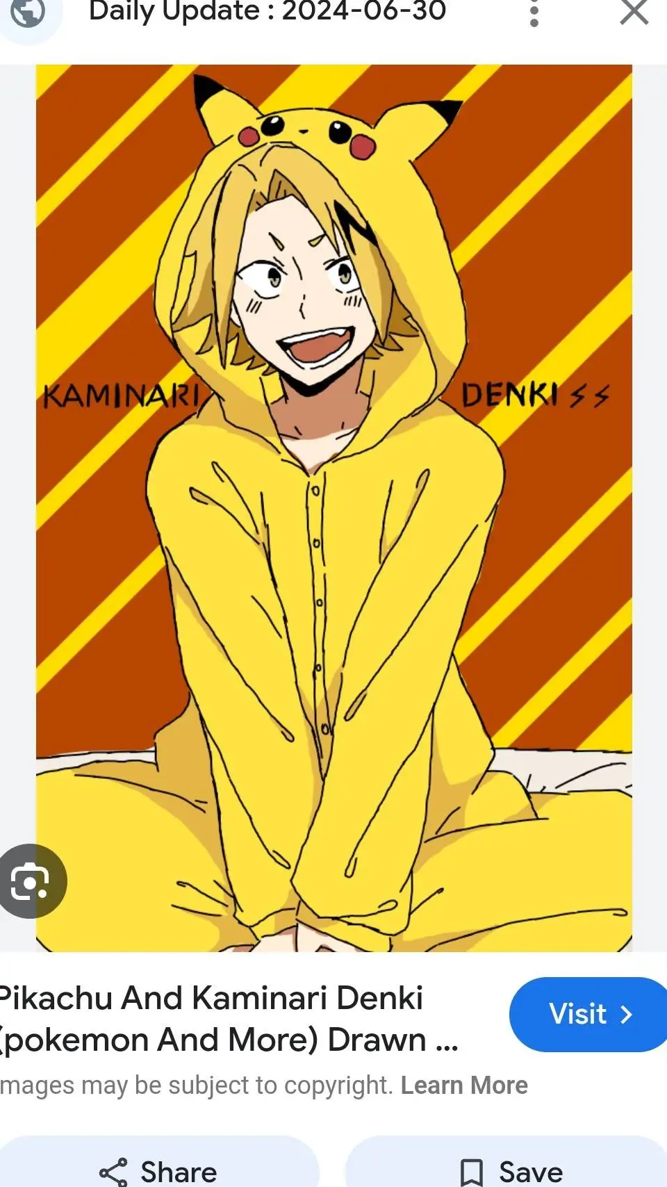 ai character: Kamiari Denki background