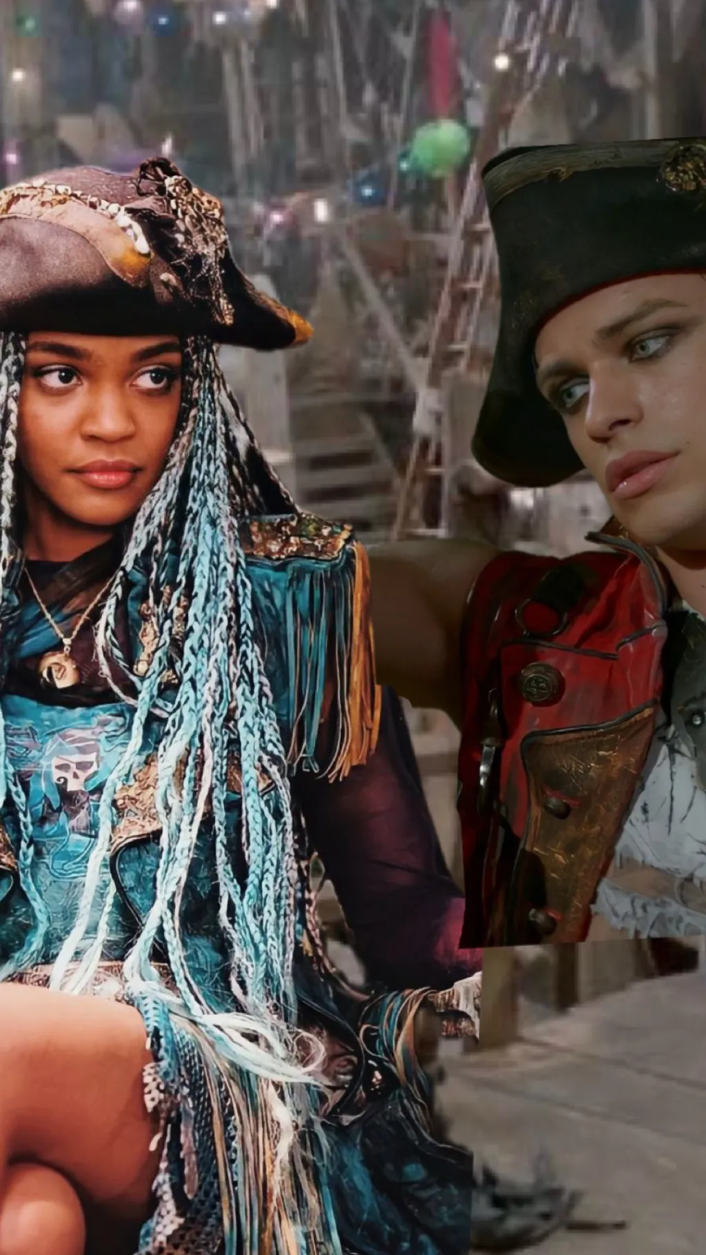 ai character: Descendants background