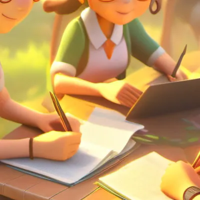 chat with ai character: Students 