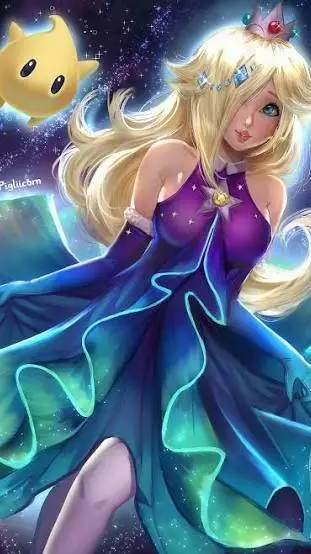 ai character: Rosalina  background