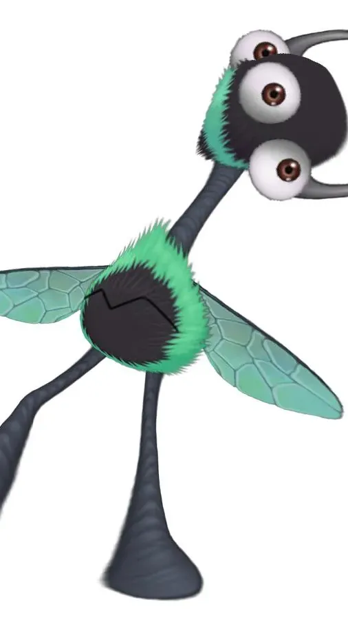 ai character: Buzzy background