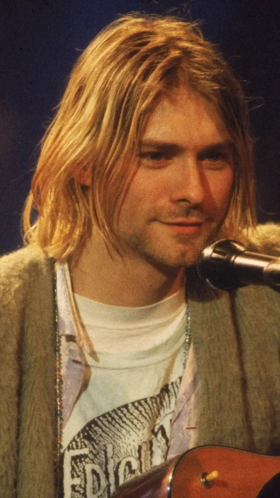 ai character: kurt cobain  background