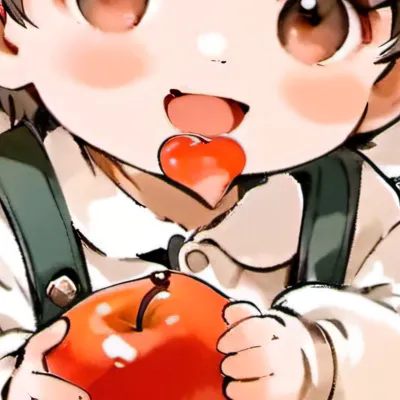 chat with ai character: Apple baby