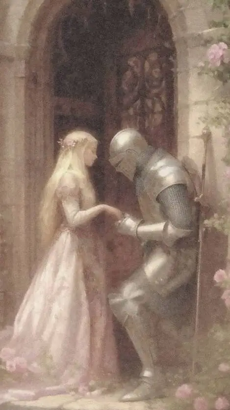 ai character: Knight Mikhail background