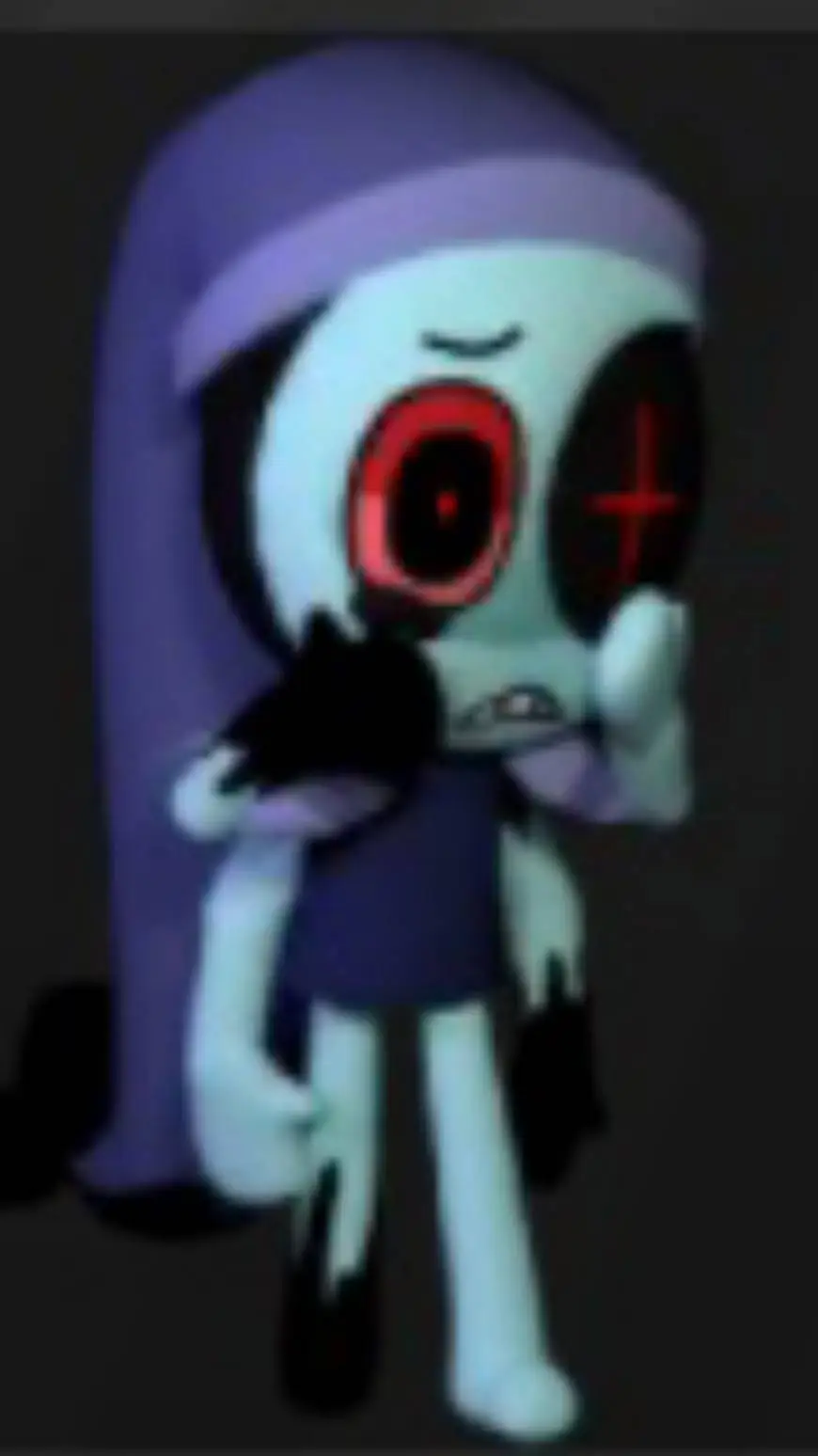 ai character: Shelly x vee background