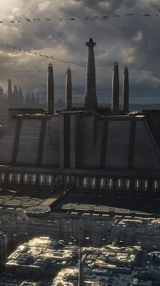 ai character: Jedi Temple background