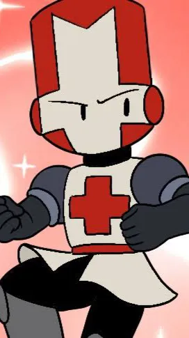 ai character: Red knight  background