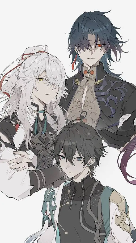 ai character: Dan,Jing&Blade♡☆ background