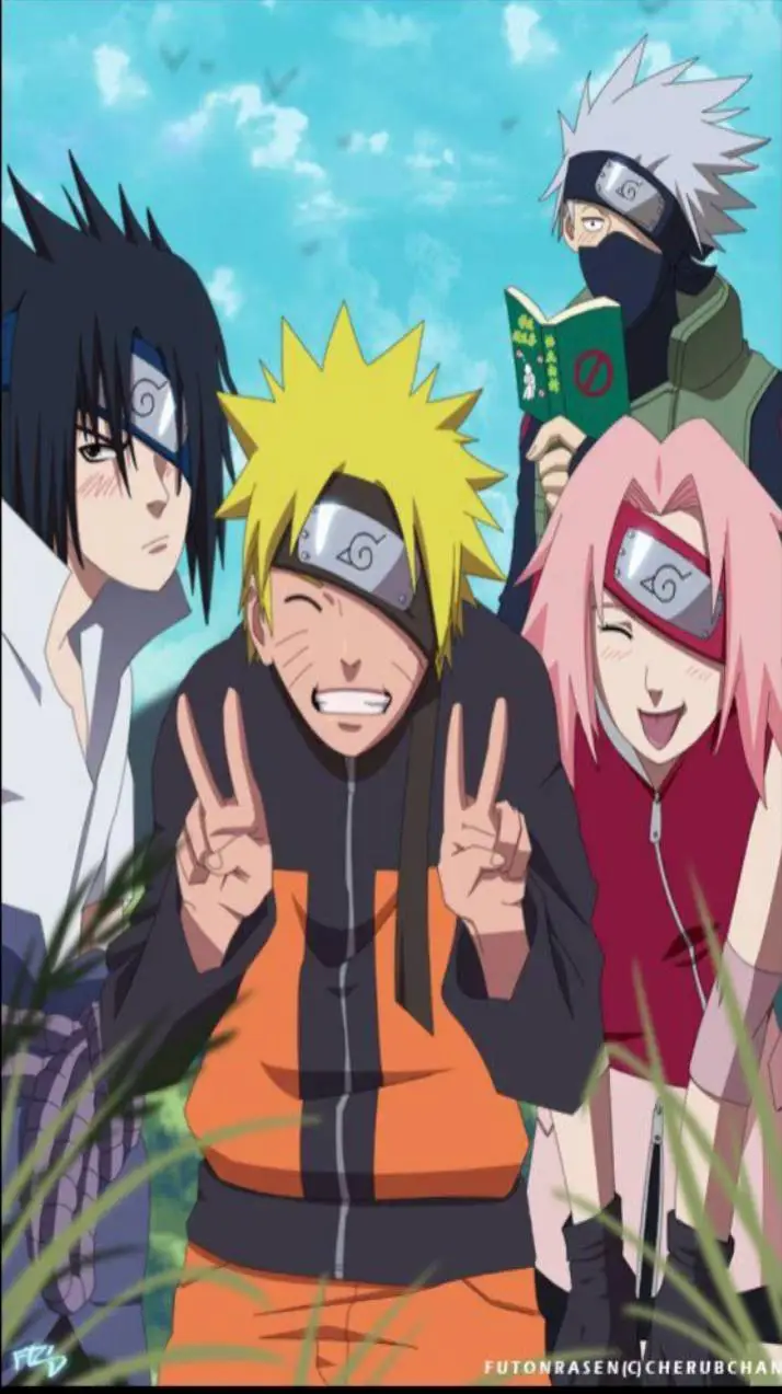 ai character: Team 7☆♤ background