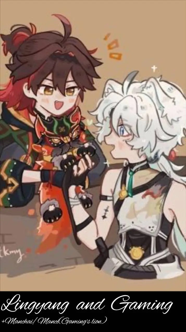ai character: Lingyang&Gaming♡☆ background