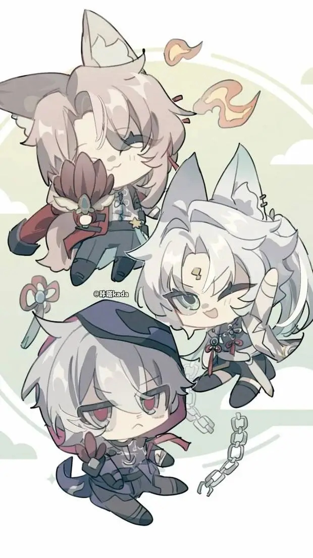 ai character: ☆~Yaoqing Trio~♤ background