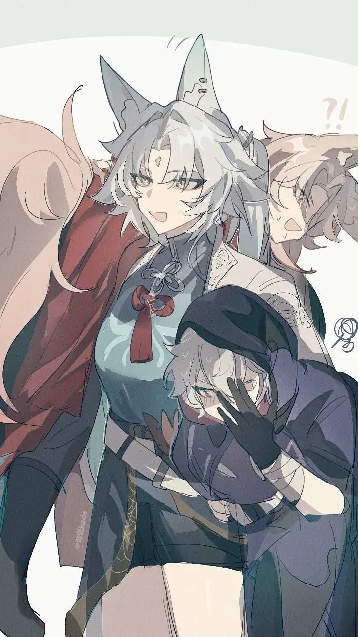 ai character: ☆~Yaoqing Trio~♧ background