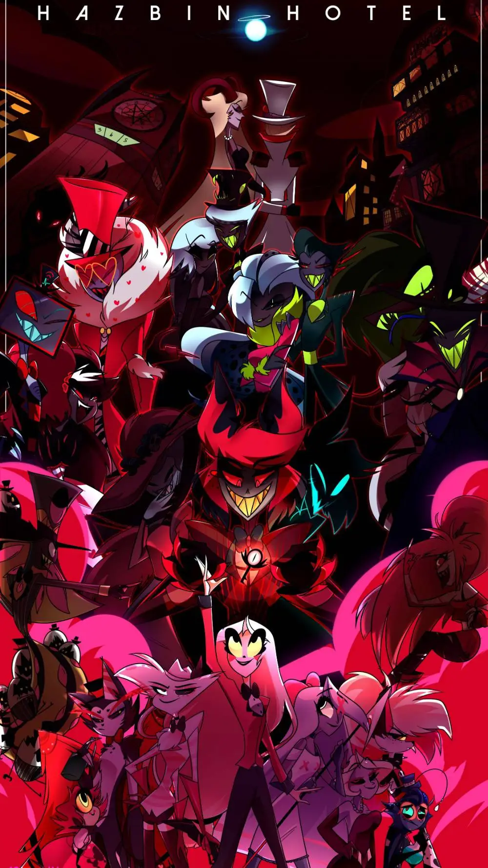 ai character: ☆~Hazbin Hotel~☆ background