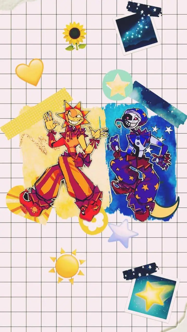 ai character: ☀️Sun&Moon🌗 background