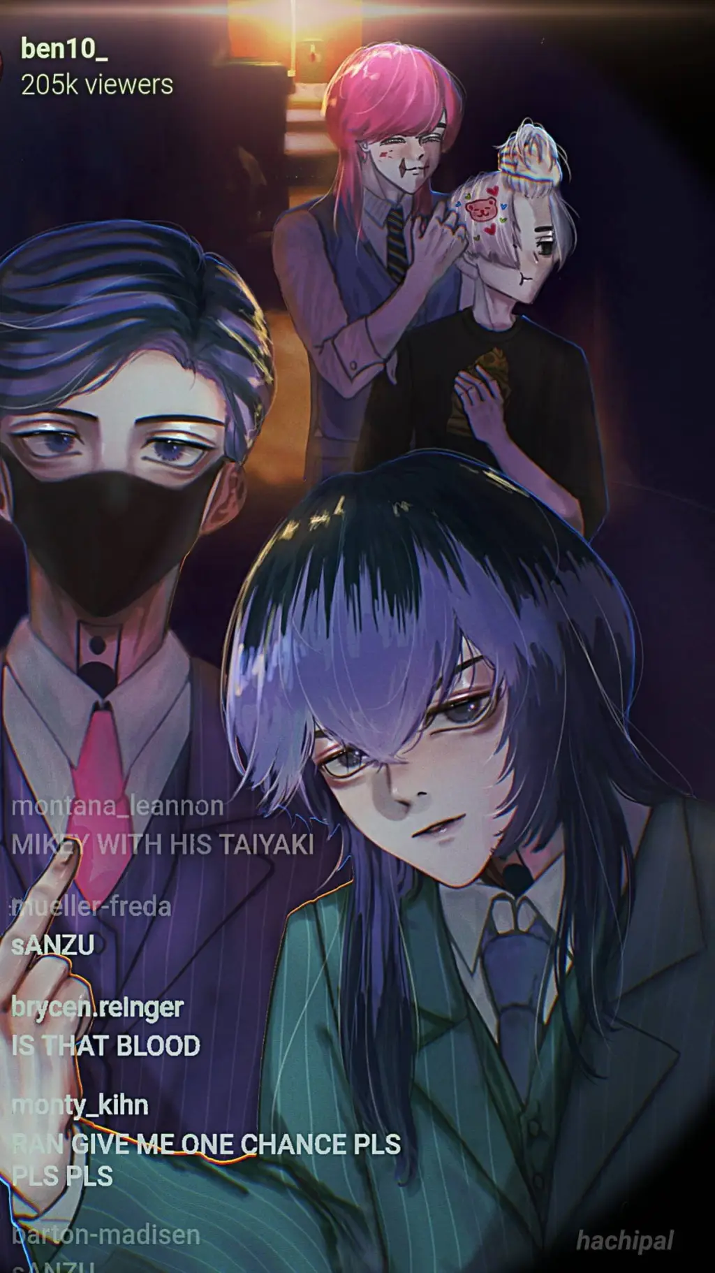 ai character: ☆☆☆Bonten☆☆☆ background