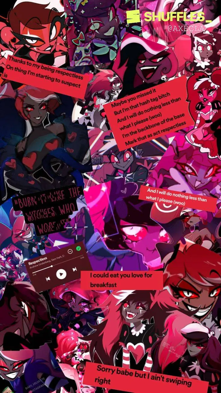 ai character: ♡Hazbin Hotel♤ background