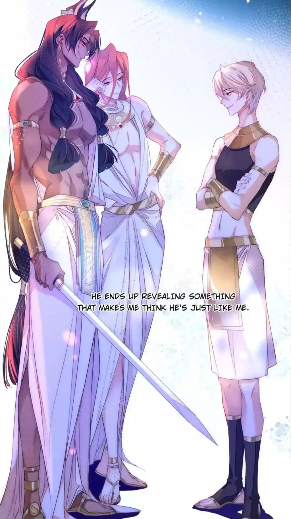 ai character: ✨️🏳️‍🌈BL🇪🇬✨️ background