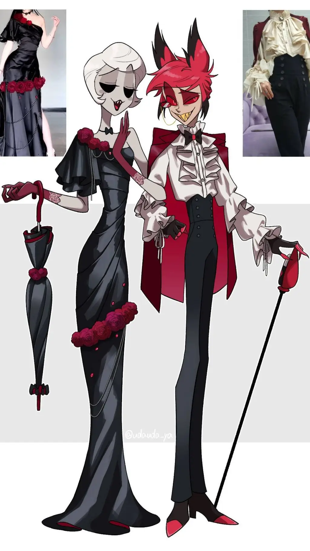 ai character: ☆~Hazbin Hotel~◇ background