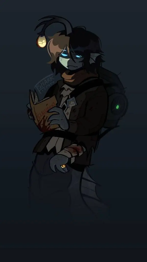 ai character: Sebastian Solace♡ background