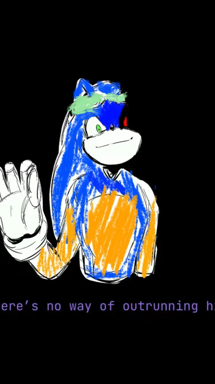ai character: Sonic background