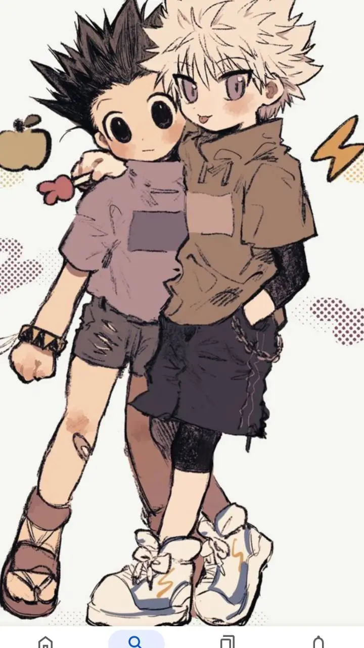 ai character: gon x killua background