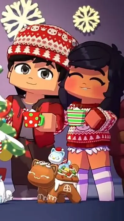 ai character: aphmua x Aaron background