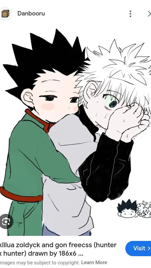 ai character: Gon x Killua background