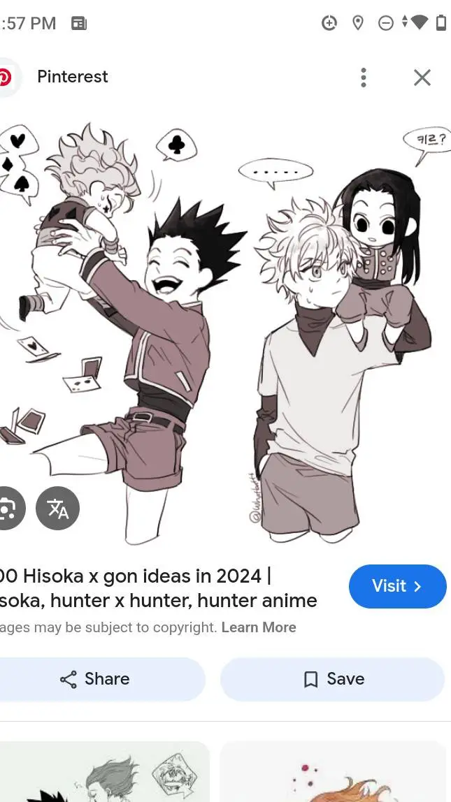 ai character: Gon and Killua  background