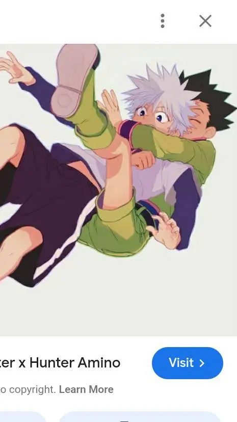 ai character: killua x gon background