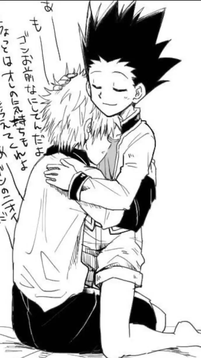 ai character: gon x killua background